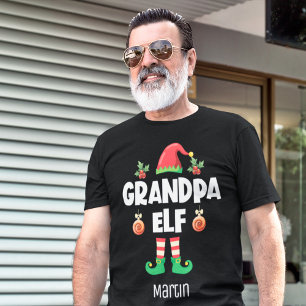 Camiseta Vovô, família de elf que corresponde ao nome da ro
