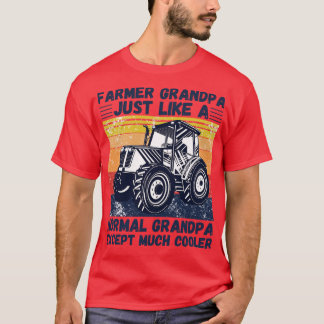 Camiseta Vovô Farmante Como Um Vovô Normal Exceto M