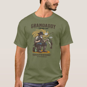 Camiseta Vovô Foi Pescar – Divertido Pescaria na Aposentado
