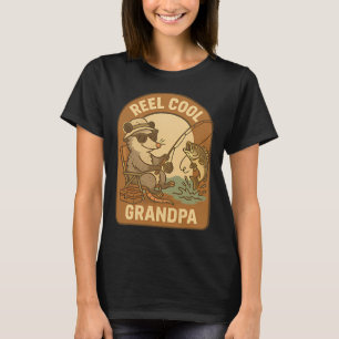 Camiseta Vovô Gambá Muito Legal - Pesca Divertida