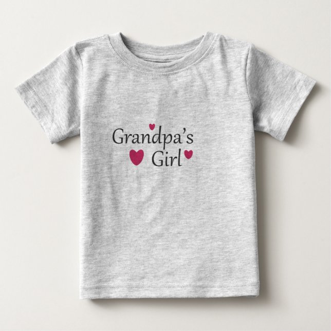 Camiseta Vovô Girl Baby T Shirt (Frente)
