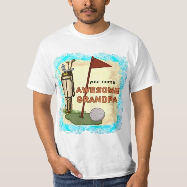 Camiseta Vovô Golf Incrível (Frente)