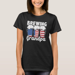 Camiseta Vovô Graphic Homebrewing Winemaking Cra