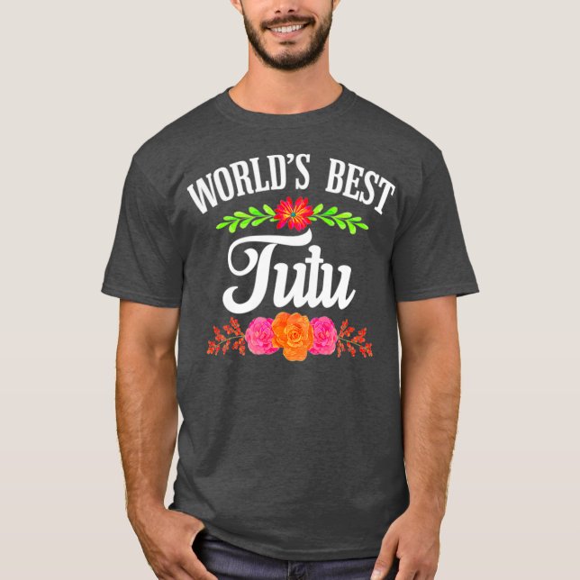 Camiseta Vovó    Havaiana Melhor Tutu (Frente)