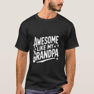 Camiseta Vovô Incrível Como Meu Avô