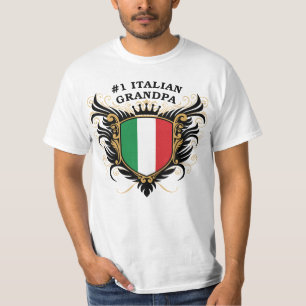 Camiseta Vovô italiano do número um