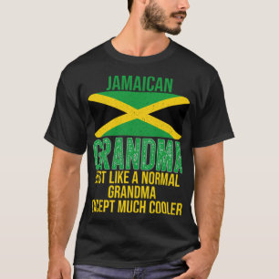 Camiseta Vovó jamaicana mães e salto na praça da Amazônia