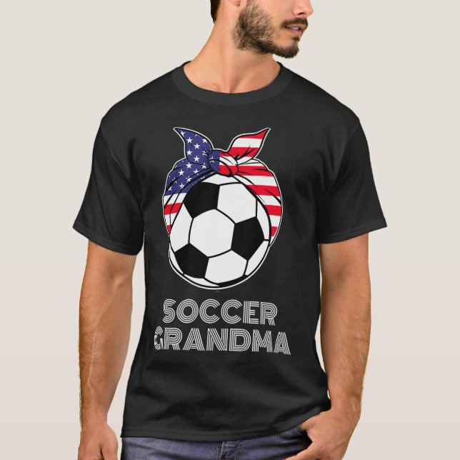 Camiseta Vovó Jersey Avós avós americanos jogadores america (Frente)