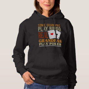 Camiseta Vovô Joga Bingo Real Joga Jogando Jogos de Poker
