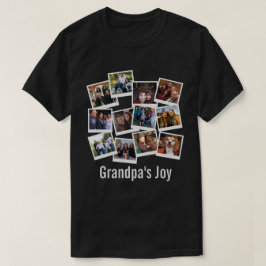 Camiseta Vovô: Joy Photo Frame Collage Modern Trendy