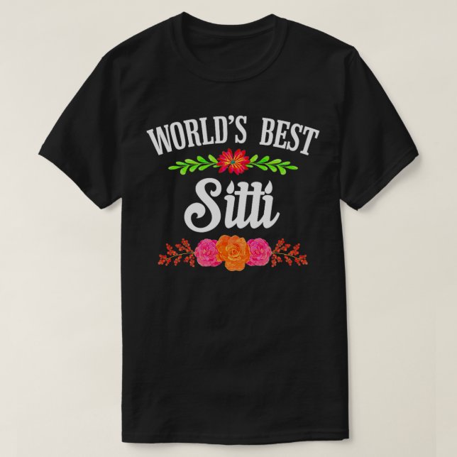 Camiseta Vovó libanesa - Melhor Sitti (Frente do Design)