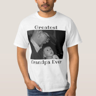 Camiseta Vovô Maior Cria fotos da família Ever