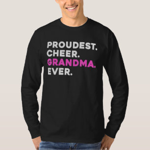 Camiseta Vovó Mais Alegre De Cheerleader