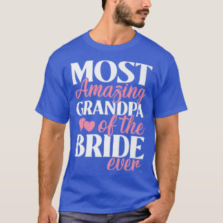 Camiseta Vovô mais incrível do casamento noivo
