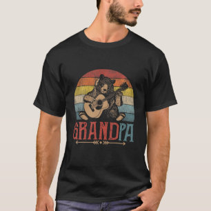 Camiseta Vovô masculino Tee Vintage Engraçado Dia de os pai