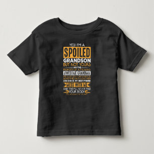 Camiseta Vovô mimado vovó incrível