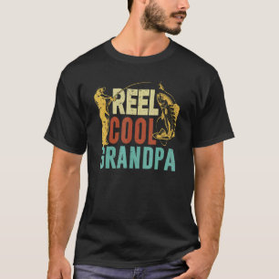 Camiseta Vovô Muito Legal Design de Pesca Divertido para Ho