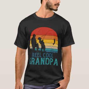 Camiseta Vovô Muito Legal Pesca Dia dos Pais Presente para