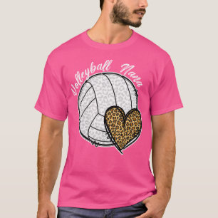 Camiseta Vovô Nana Heart Avó Nana De Voleibol