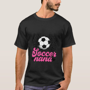 Camiseta Vovó Nana Orgulhosa Nana De Jogadora De Futebol