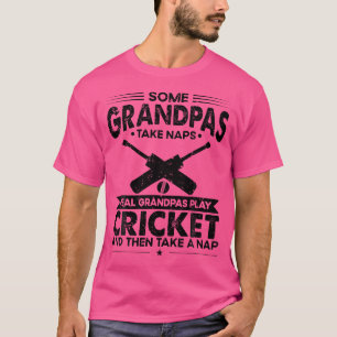 Camiseta Vovô Naps Real Vovô Joga Cricket