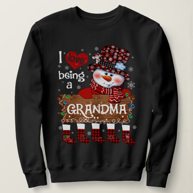 Camiseta Vovó Natal (Frente do Design)