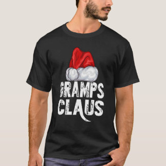 Camiseta Vovô Natal Claus Santa Hat Xmas Igualando Fam