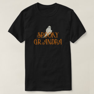 Camiseta Vovô Negro de Halloween