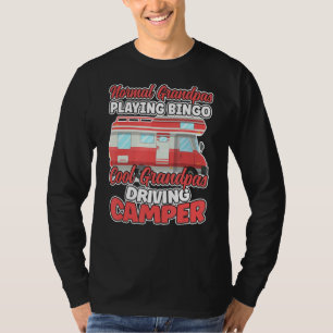 Camiseta Vovô Normal Joga Bingo Legal, Vovô Drive Mot