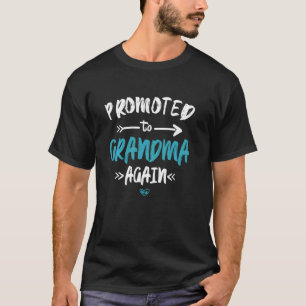 Camiseta Vovó Novamente Gravidez Novo Baile de formatura de