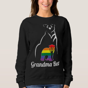 Camiseta Vovó Orgulho gay do Urso Lgbt Avô Lésbico Avô
