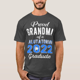 Camiseta Vovó Orgulhosa de 2022 Formando Salutatorian Class