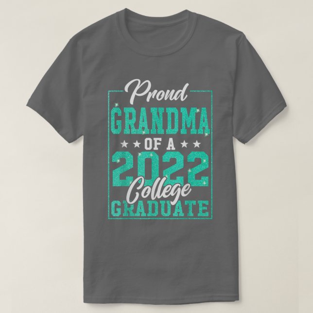 Camiseta Vovó Orgulhosa De Graduação De Formando Universitá (Frente do Design)
