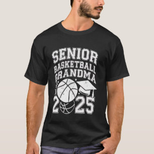 Camiseta Vovó Orgulhosa De Mais velho De Basquete 2025 Grad