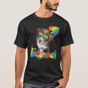 Camiseta Vovó Orgulhosa De Um Cão Gay Orgulho Lésbico LGBT 