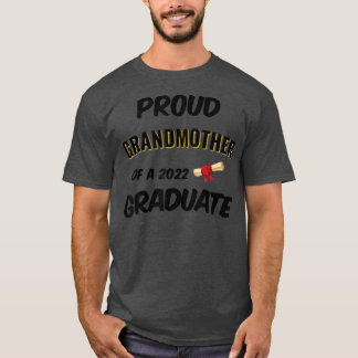 Camiseta Vovó orgulhosa de um Formando de 2022