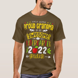 Camiseta Vovó Orgulhosa De Um Incrível Jardim De Infância 2