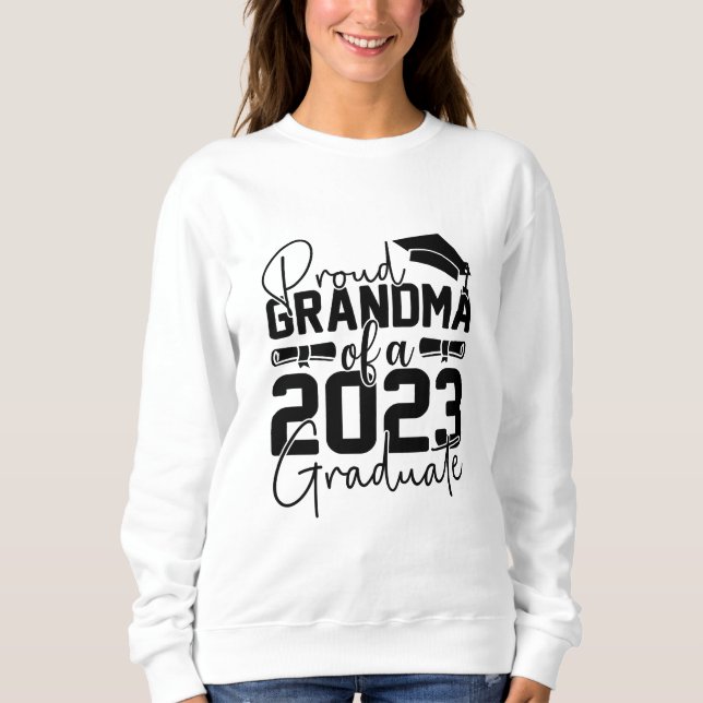 Camiseta Vovó Orgulhosa Do Formando 2023 (Frente)