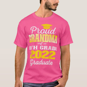 Camiseta Vovó Orgulhosa do Formando Médio 2022