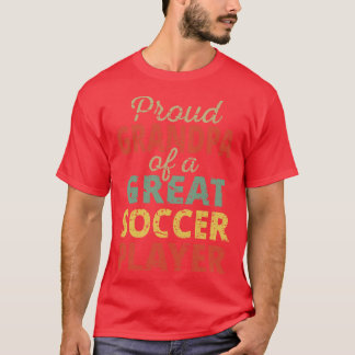 Camiseta Vovô Orgulhoso De Jogador Excelente II