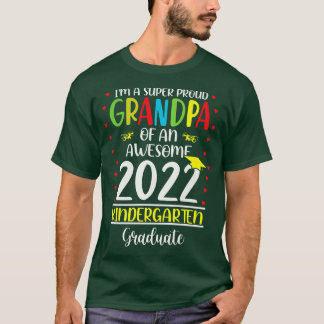 Camiseta Vovô Orgulhoso De Um Fantástico Jardim De Infância