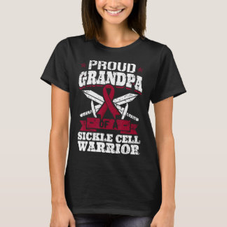 Camiseta Vovô Orgulhoso De Um Guerreiro De Células Falsifor