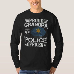 Camiseta Vovô Orgulhoso De Um Policial