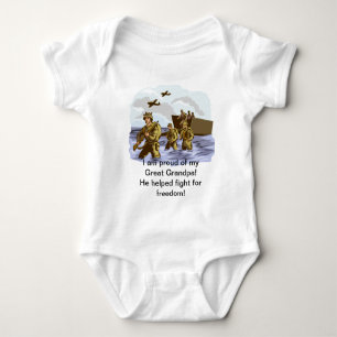 Camiseta Vovô orgulhoso do excelente do veterano de guerra