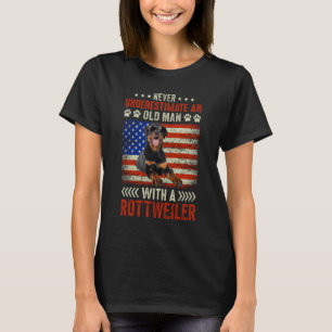 Camiseta Vovô Padre Cog Nunca Subestima A Raiz Do Velho Hom
