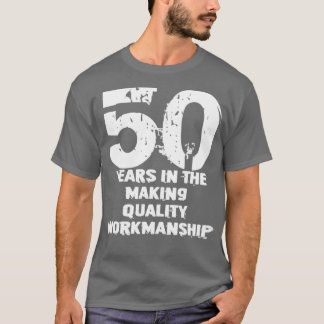 Camiseta Vovô Pai de aniversário de 50 anos