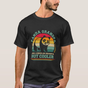 Camiseta Vovô Panda Como Um Vovô Normal Dia Dos Pais