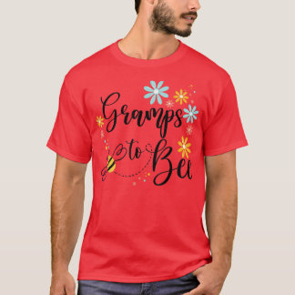 Camiseta Vovô Para Abelha, Anúncio De Gravidez Fofo Para Gr