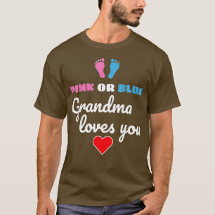 Camiseta Vovó para Chá de fraldas e festa de Revolução de G