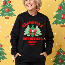 Vovó personalizada e doce de Natal